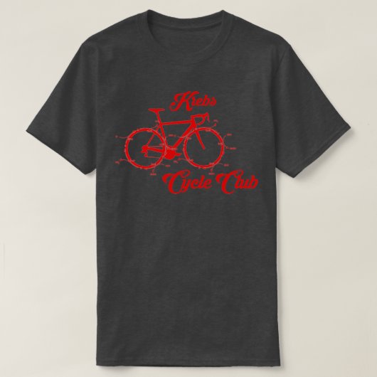 Krebs Cycle Bike Club Tシャツ (デザイン正面)