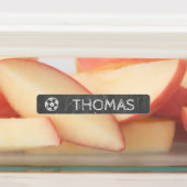 Kreide Fußball - Tafel 96 schmale Kinder Etiketten ラベル (貼付)