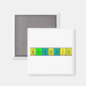 Kreshnik周期表名磁石 マグネット (正面/裏面)