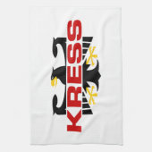 Kressの姓 キッチンタオル (縦)