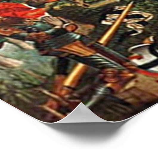 Kreuzritter vor Christkind ポスター (角)