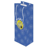 Kreuzspinne im Netz Geschenkstüte ワインギフトバッグ (裏面アングル)
