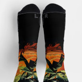 Kreyollywood chaussettes unisexe ソックス (上部)