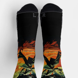 Kreyollywood chaussettes unisexe ソックス