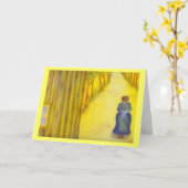 KRGilmanグリーティングカード カード (黄色い花)