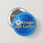 KRIEGER DES LICHTS | Blume des Lebens 缶バッジ (正面&裏面)