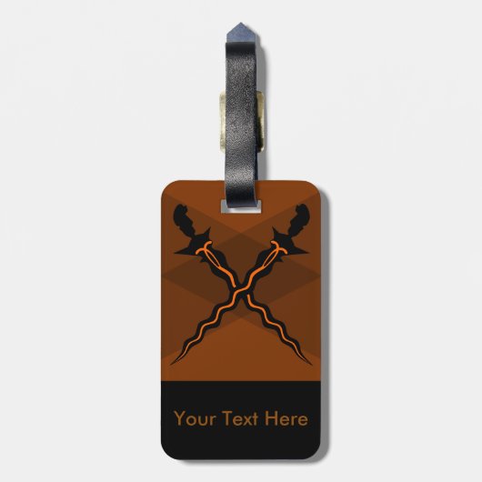 Krisの武器 ラゲッジタグ (裏面縦)
