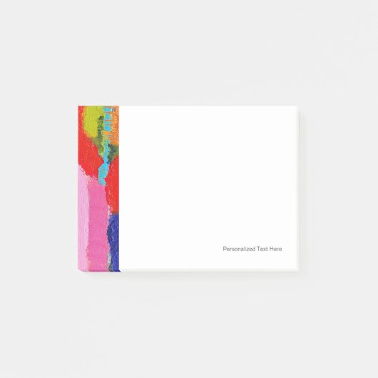 Krisテイラー著素晴らしく抽象的な絵画 ポストイット (正面)