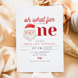 KRIS Oh何のおもしろいが1歳になる 招待状