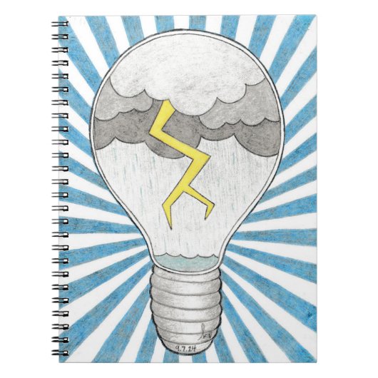 KrisalaneousによるBright Ideas Journal ノートブック (正面)
