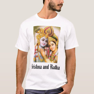 KrishnaおよびRadha、KrishnaおよびRadha Tシャツ