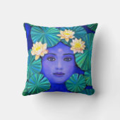 Krishnaのはす枕 クッション (裏面)