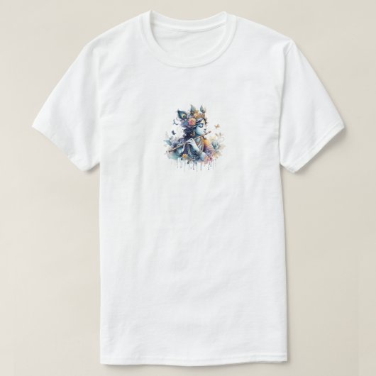 KrishnaのデザイナーTシャツ男性へ卿 Tシャツ (デザイン正面)