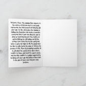 Krishnaのフルート カード (内部)