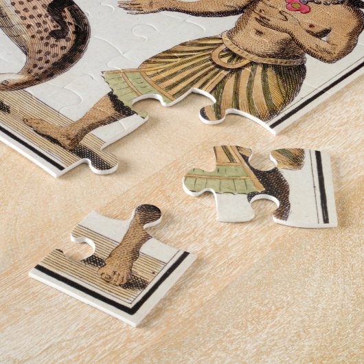 Krishnaは「VoyaからKaliyaの蛇によって、絞りました ジグソーパズル (側面)