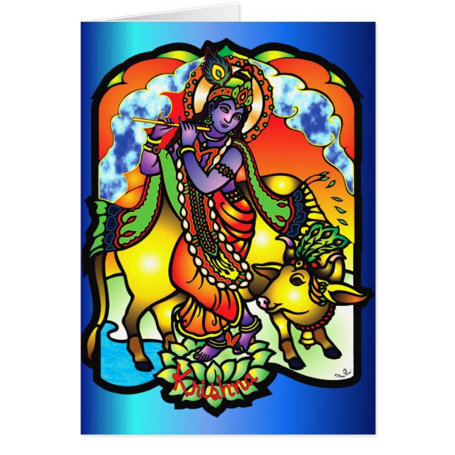 Krishnaカード (正面)