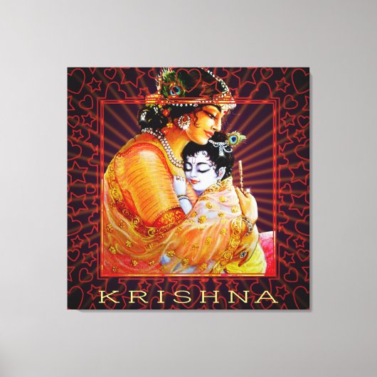 KRISHNA -キャンバスプリント キャンバスプリント (正面)