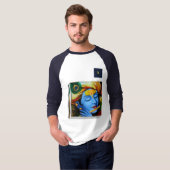 KRISHNA ユニセックス Tシャツ卿 Tシャツ (正面フル)