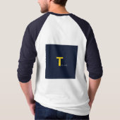 KRISHNA ユニセックス Tシャツ卿 Tシャツ (裏面)