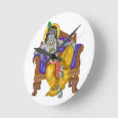 Krishna Clock ラウンド壁時計 (傾斜)