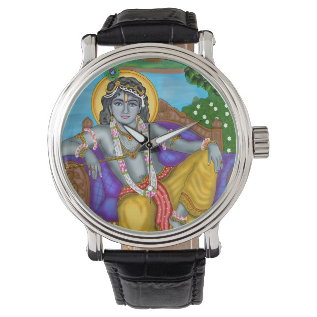 Krishna Clock 腕時計 (正面)