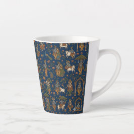 Krishna Pattern カフェラテマグ