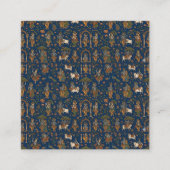 Krishna Pattern スクエア名刺 (正面)