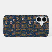 Krishna Pattern iPhone 16ケース (裏面横)