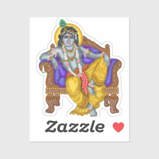Krishna Sticker シール (シート)