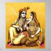 krishna with radha ポスター (正面)