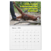 Kristaのオランウータンによる子供のための重要なレッスン カレンダー (2月 2026)