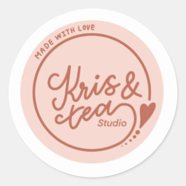 Kristeaロゴシール ラウンドシール