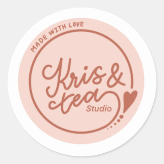 Kristeaロゴシール ラウンドシール