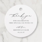 KRISTENミニマモダンリスト結婚の皆様へ フェイバータグ (正面)