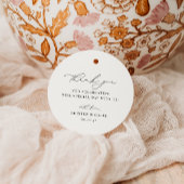 KRISTENミニマモダンリスト結婚の皆様へ フェイバータグ