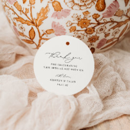 KRISTENミニマモダンリスト結婚の皆様へ フェイバータグ