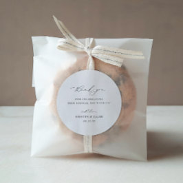 KRISTENミニマモダンリスト結婚の皆様へ ラウンドシール