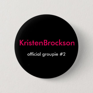 KristenBrocksonの公式のグルーピー#2 缶バッジ