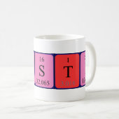 Kristi期別テーブル名mag コーヒーマグカップ (正面右)