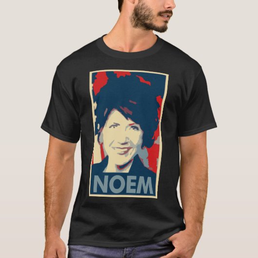 Kristi L. Noem Posterの政治パロディ Tシャツ (正面)