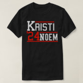 Kristi Noem 2024社長へ Tシャツ (デザイン正面)