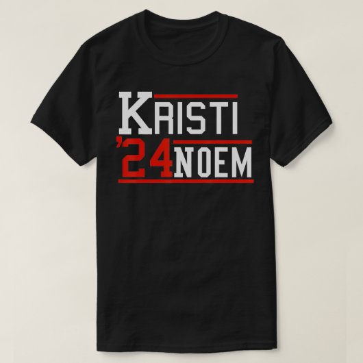 Kristi Noem 2024社長へ Tシャツ (デザイン正面)