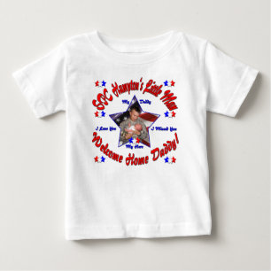Kristieのカスタマイズ歓迎された家のお父さんのワイシャツ ベビーTシャツ