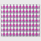 Kristie WrptnLuv™名前ラッピングペーパー- LUVYBZ® ラッピングペーパー (フラット)