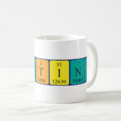 Kristin定期テーブル名mag コーヒーマグカップ (正面右)