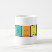 Kristin定期テーブル名mag コーヒーマグカップ (中央)