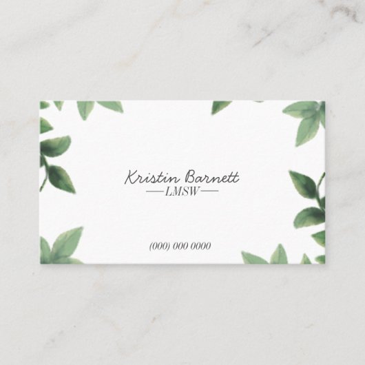 Kristin 名刺 (正面)