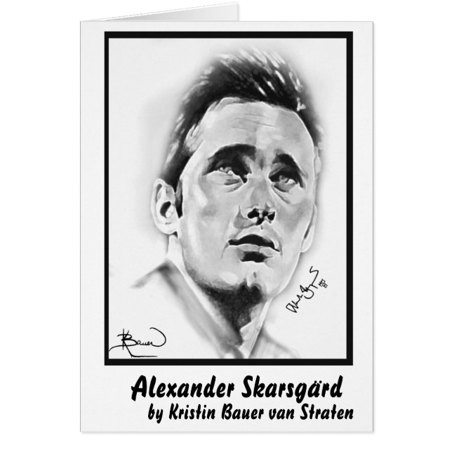Kristin Bauer著"アレキサンダーSkarsgard" (正面)