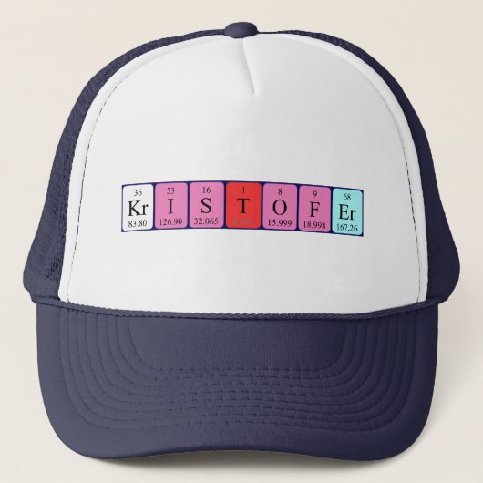Kristofer定期テーブル名hat キャップ (正面)