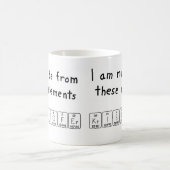 Kristofer定期テーブル名mag コーヒーマグカップ (中央)